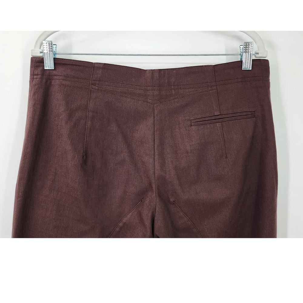 Marni Cropped Trouser Pants Made In Italy Brown Womens Euro 44 - Picture 8 of 15